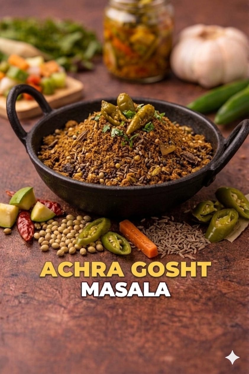 Achar Gosht Masala | Tangy Homemade Spice Blend – Mom's Taste